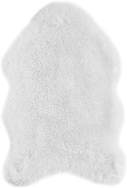 Andiamo Fellteppich "Alpa" fellförmig 35 mm Höhe Kunstfell, Uni Farben, seh günstig online kaufen