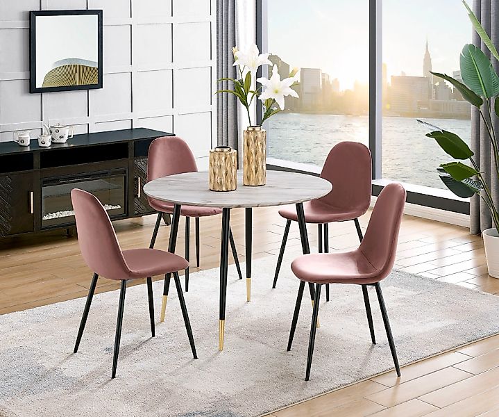 OTTO home "Eadwine, TOPSELLER Stuhl, Küchenstuhl, 4-Fuß Stuhl, OTTOs Choice günstig online kaufen