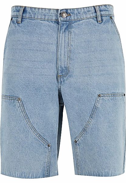 URBAN CLASSICS Shorts "Urban Classics Open Edge Two Knee Denim Shorts" günstig online kaufen