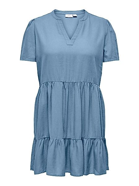 ONLY CARMAKOMA Minikleid CARTIRI-CARO S/S V-NECK günstig online kaufen