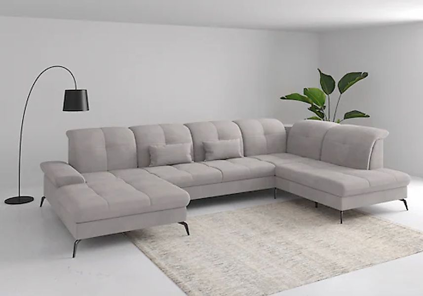 sit&more Wohnlandschaft »Amica«, inkl Sitztiefenverstellung und Armteilvers günstig online kaufen
