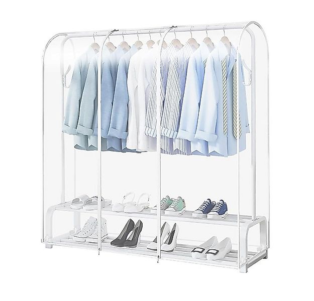 QUBEBU Kleiderständer Transparente Kleiderständer-Abdeckung, Abdeckung Klei günstig online kaufen