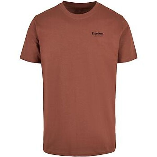 Mister Tee  T-Shirt T-shirt  Espresso M Club günstig online kaufen