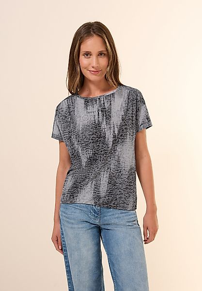 Cecil T-Shirt, mit Elastiksaum günstig online kaufen