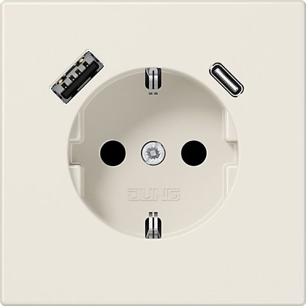 Jung SCHUKO Steckdose mit USB Typ AC LS 1520-15 CA - LS1520-15CA günstig online kaufen