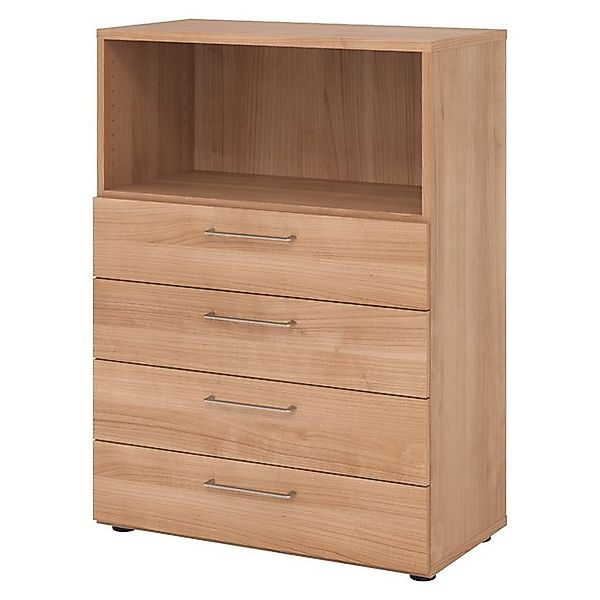 bümö Aktenschrank smart Schubladen Kombi - 4 Schübe Dekor: Nussbaum günstig online kaufen