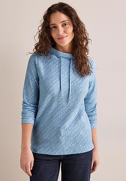 Cecil Langarmshirt, aus elastischem Materialmix günstig online kaufen