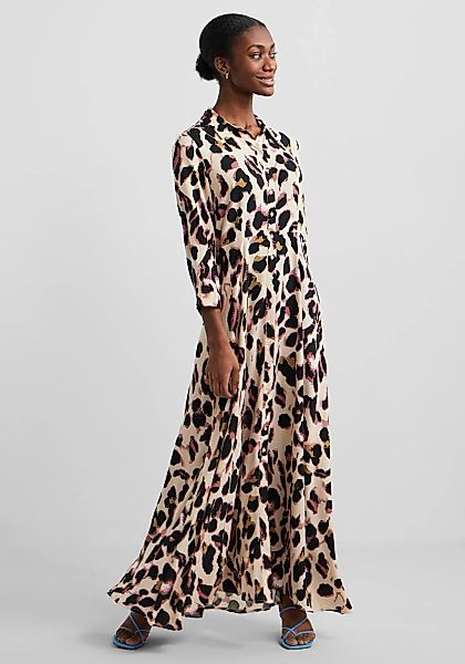 Y.A.S Hemdblusenkleid "YASSAVANNA LONG SHIRT DRESS", Sommerkleid, mit 3/4 Ä günstig online kaufen