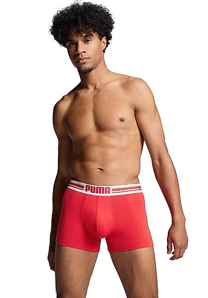 PUMA Boxer Packung, 2er-Pack, mit Logo-Bund günstig online kaufen