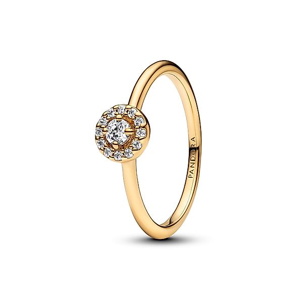 Pandora Silberring Pandora Runder Pavé-Strahlenkranz Ring günstig online kaufen