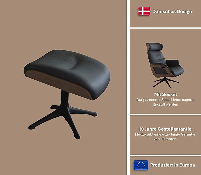 FLEXLUX Fußhocker Clement günstig online kaufen