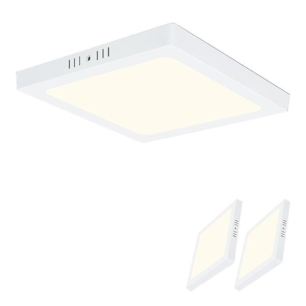 ZMH LED Deckenleuchte Wohnzimmer ∅23CM Weiß günstig online kaufen