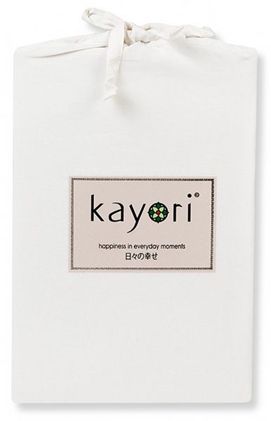 kayori Spannbettlaken "Kai" 100% Baumwolle günstig online kaufen