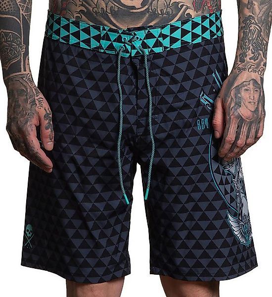 Sullen Clothing Boardshorts Butterfly Tattoo Rosen Schmetterling Badehose günstig online kaufen