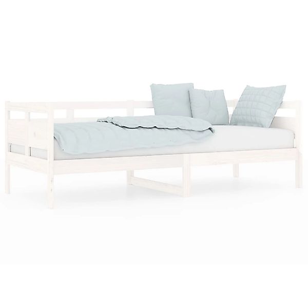 Vidaxl Tagesbett Weiß Massivholz Kiefer 80x200 Cm günstig online kaufen