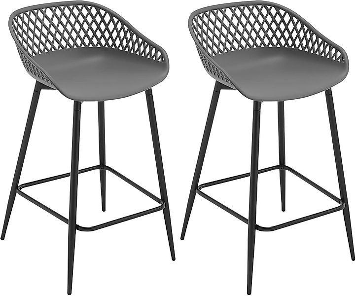 Woltu Barhocker (2 St), mit Metallbeinen, günstig online kaufen