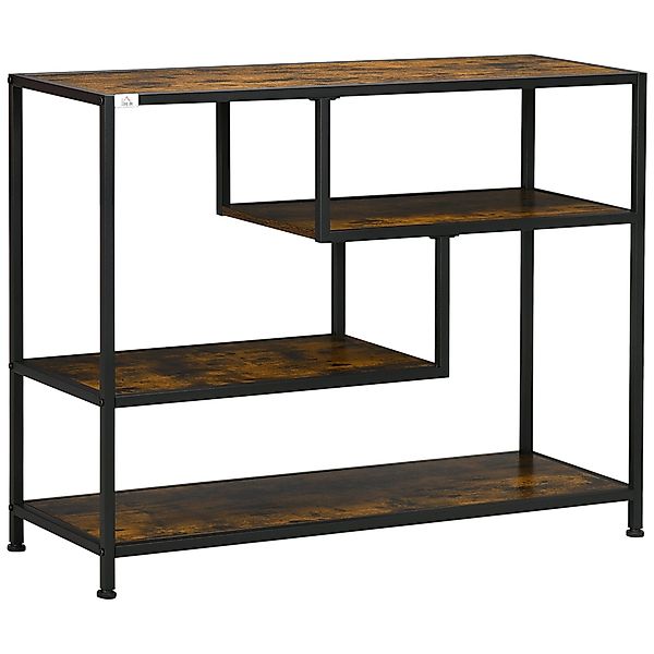 HOMCOM Konsolentisch Standregal mit Kippschutz, Sofatisch günstig online kaufen