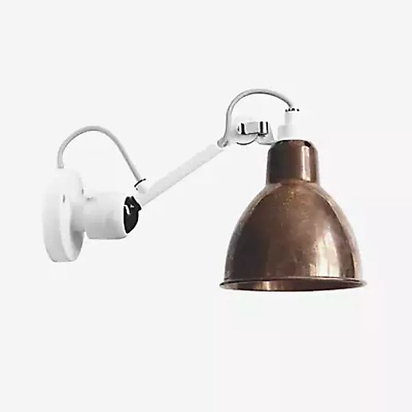 DCW Lampe Gras No 304 Wandleuchte weiß, Kupfer roh günstig online kaufen