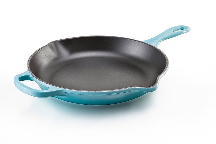 Le Creuset Brat- und Servierpfanne Gusseisen Karibik 23cm günstig online kaufen