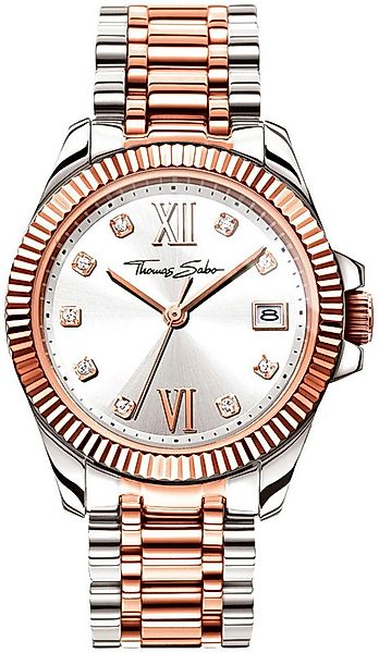 THOMAS SABO Quarzuhr DIVINE WA0219-272-201-33 MM, Armbanduhr,Damenuhr,Miner günstig online kaufen
