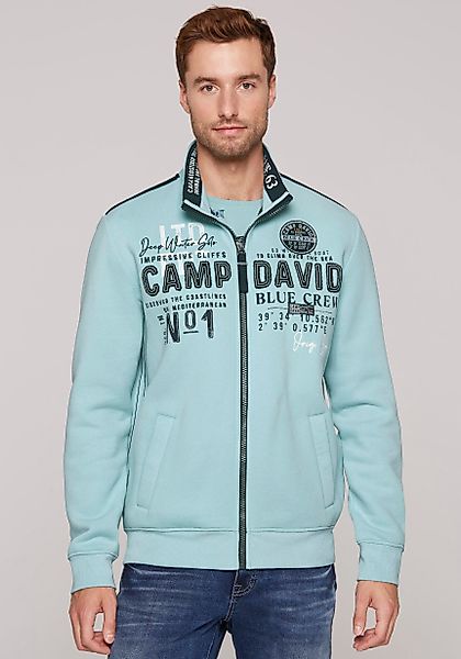 CAMP DAVID Sweatshirt, mit Label-Applikationen günstig online kaufen