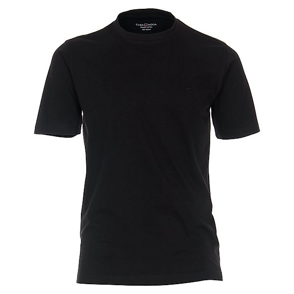 CASAMODA Rundhalsshirt CasaModa Basic T-Shirt schwarz günstig online kaufen