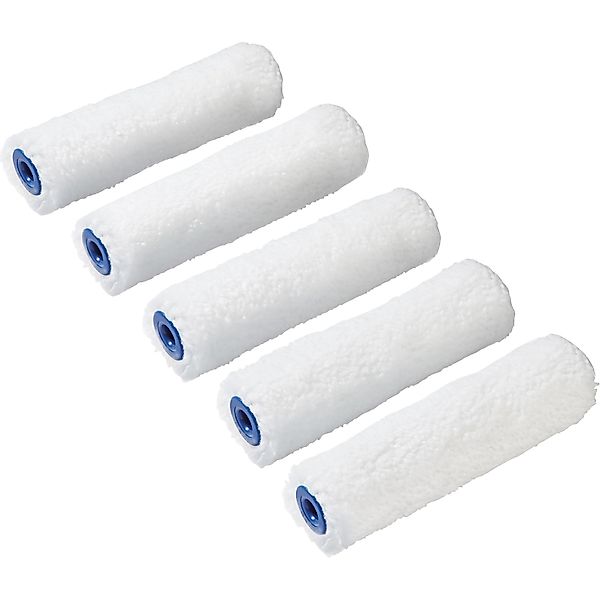 LUX-TOOLS Lasurwalze 10 cm Mikrofaser 5 Stück günstig online kaufen