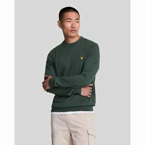 Lyle & Scott  Pullover KN2110V MERINO CREW-X311 ARGYLE TEAL günstig online kaufen