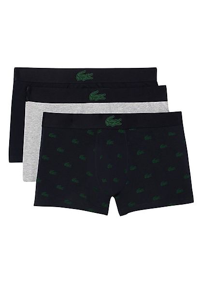Lacoste Boxershorts Unterhose Trunks 3 Pack (3-St) günstig online kaufen