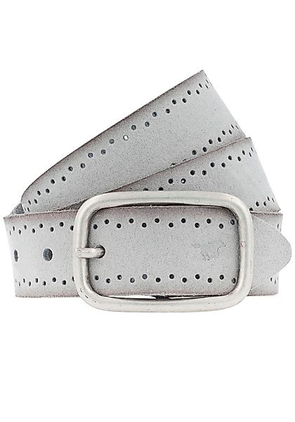 MUSTANG Ledergürtel Robustes, genarbtes Rindsleder mit günstig online kaufen