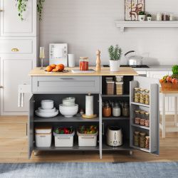 HAUSS SPOLE Küchenwagen Küchenschrank Buffetschrank Sideboard günstig online kaufen