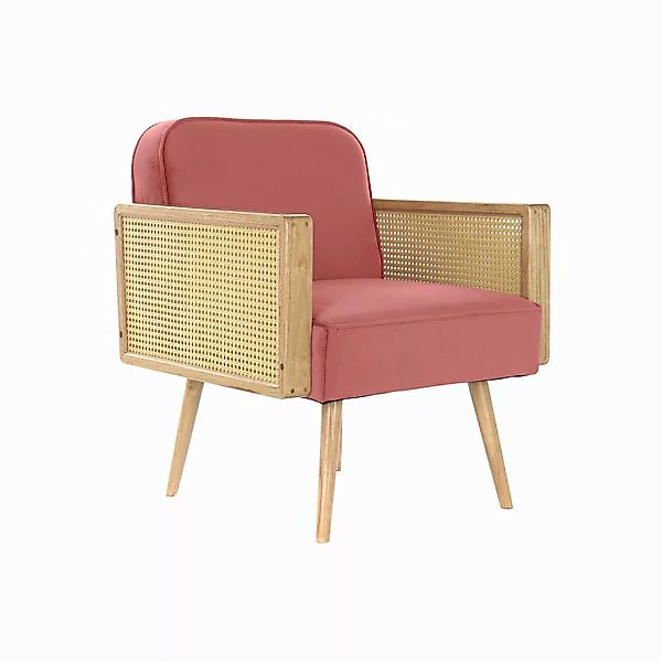 Sitz Dkd Home Decor Rosa Polyester Rattan (66 X 64 X 79 Cm) günstig online kaufen