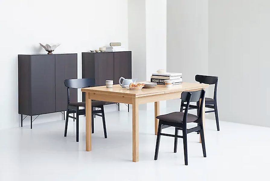 Hammel Furniture Esstisch »Basic Dinex, ausziehbar, mit Einlegeplatten - Fu günstig online kaufen