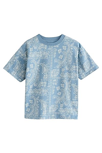 Next T-Shirt Relaxed Fit Kurzarm-T-Shirt mit günstig online kaufen