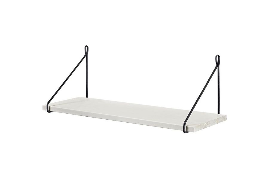 Dolle Wandregal Dolle Wandregal Filo 60 x 20 cm weiß/schwarz günstig online kaufen