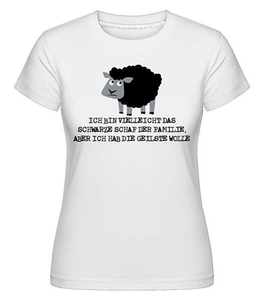 Schwarzes Schaf Mit Geilster Wolle · Shirtinator Frauen T-Shirt günstig online kaufen