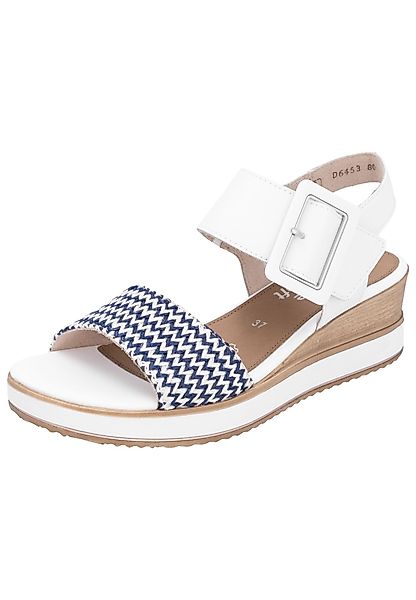 Remonte Sandalen Leder Keilsandalette günstig online kaufen
