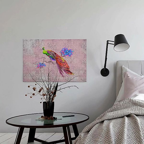 A.S. Création Leinwandbild "peacock", Kunst-Tiere-Kinder, (1 St.), Keilrahm günstig online kaufen