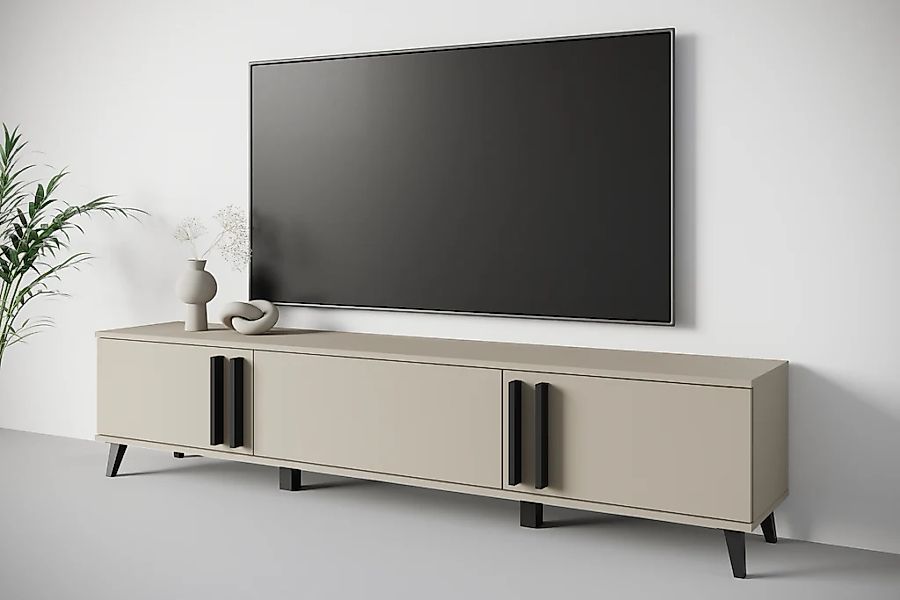 INOSIGN Lowboard "Helsinki, TV-Kommode Breite 180cm", (1 St.), modernes Des günstig online kaufen