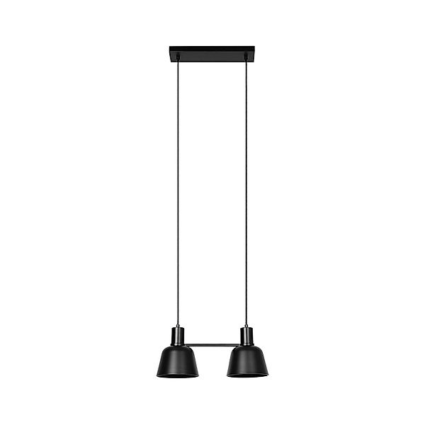 Lucande Pendelleuchte Servan 9639672 Design Modern in Schwarz aus Metall 2- günstig online kaufen