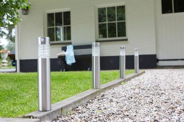 LUXFORM Gartenleuchte "Solar-Intelligente Hybrid-Gartenlampe - Arizona" LED günstig online kaufen