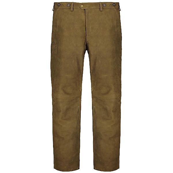 Hubertus Lederhose aus Büffelleder Farbe oliv Größe: 33 günstig online kaufen