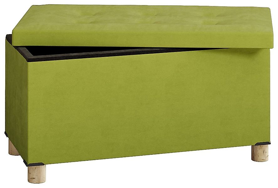 VCM Schuhbank Stoff Sitztruhe Sitzbank Truhe Box Kiste Sizos L günstig online kaufen
