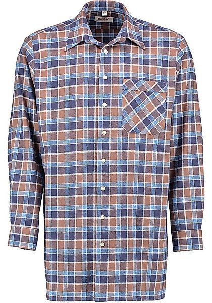 Condor Flanellhemd Sqobi 90cm langes Herren Langarm Arbeitshemd, Schwerflan günstig online kaufen