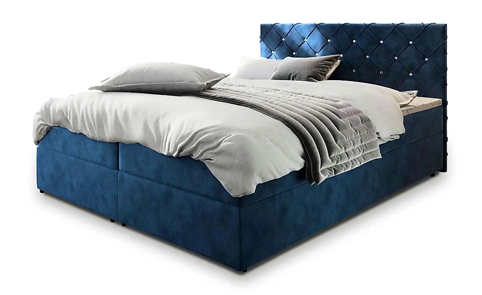 MASSENO Boxbett mit Bettkasten Riva ¦ blau ¦ Maße (cm): B: 140 H: 98 Betten günstig online kaufen