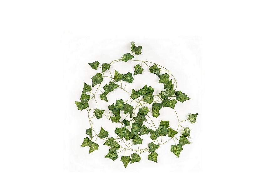 Kunstpflanze Efeu-Girlande, Karat, UV-beständig, Inkl. 20 Kabelbindern, 12e günstig online kaufen