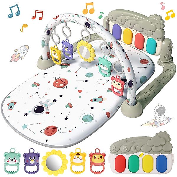 ZEUOPQ Spielbogen Krabbeldecke Spielmatte Baby Lernmatte günstig online kaufen