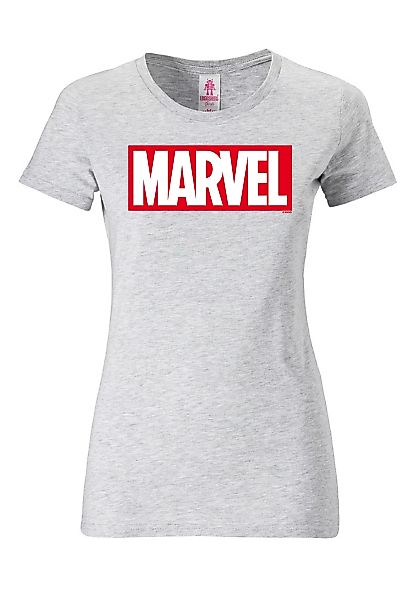 LOGOSHIRT T-Shirt "Marvel Logo" günstig online kaufen
