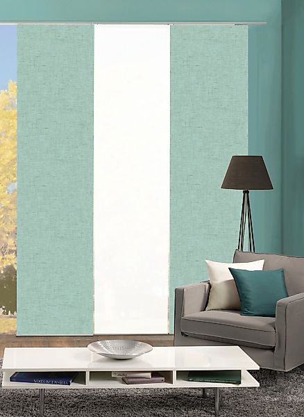 HOME WOHNIDEEN Schiebegardine "PIVE 3er SET" Paneelwagen 3 Stk. tlg. Schieb günstig online kaufen