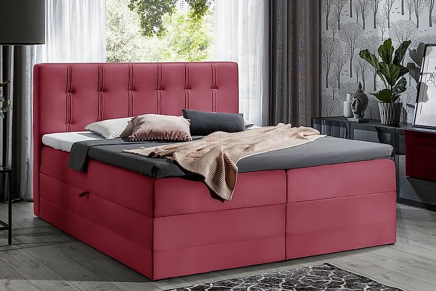 99rooms Boxspringbett Hugo (Schlafzimmerbett, Bett), Design günstig online kaufen